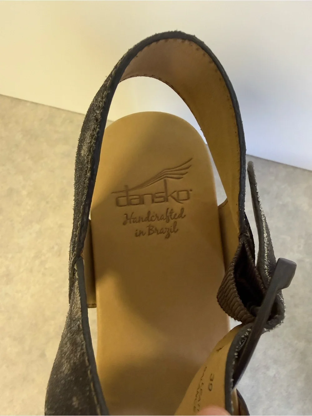 Dansko handcrafted leather